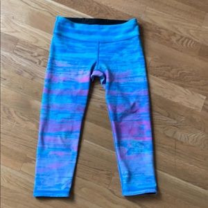 ivivva Girls Crop Leggings Size 10